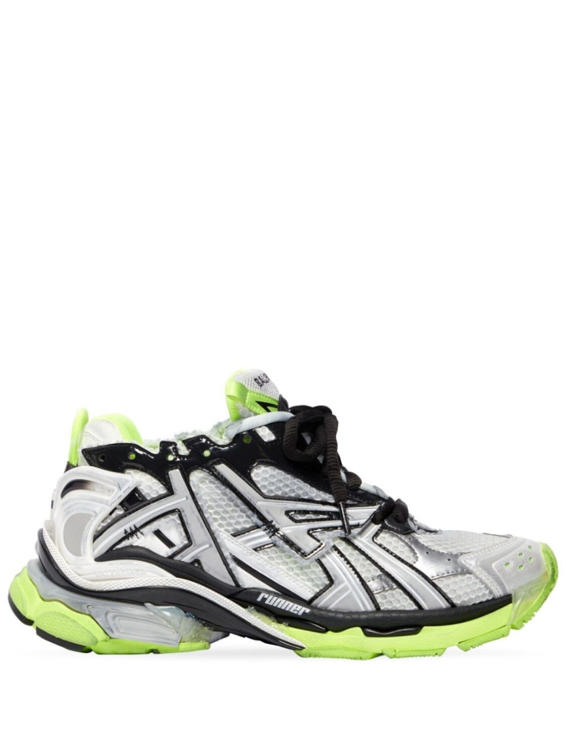

Кроссовки Balenciaga Runner, белый/черный/зеленый, Серый;черный, Кроссовки Balenciaga Runner, белый/черный/зеленый