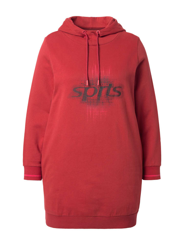 

Толстовка кирпично-красного цвета Ulla Popken, Красный, Толстовка кирпично-красного цвета Ulla Popken