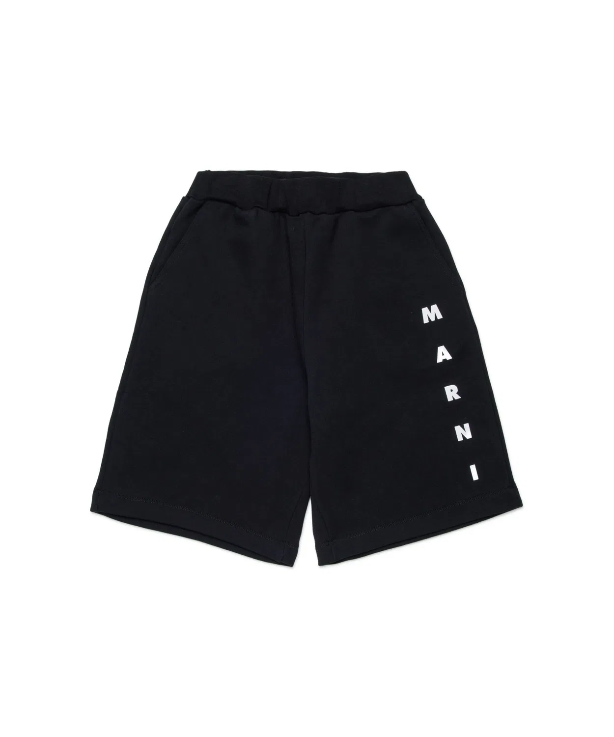Шорты детские MARNI KID, хлопок, чёрный