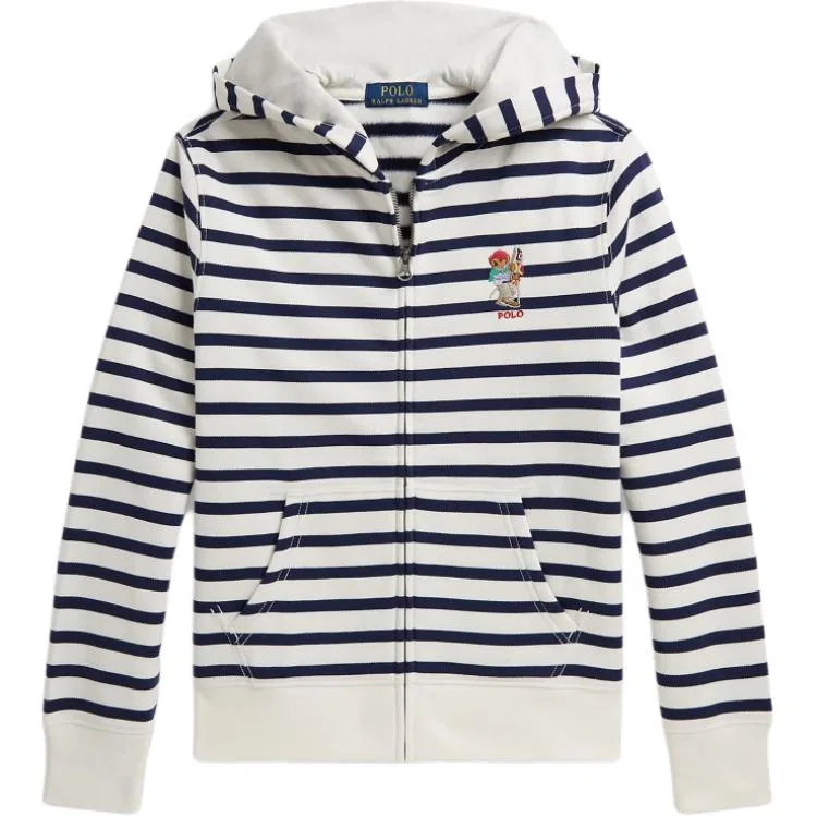 Куртка Polo Bear детская Polo Ralph Lauren, Blue White Stripes