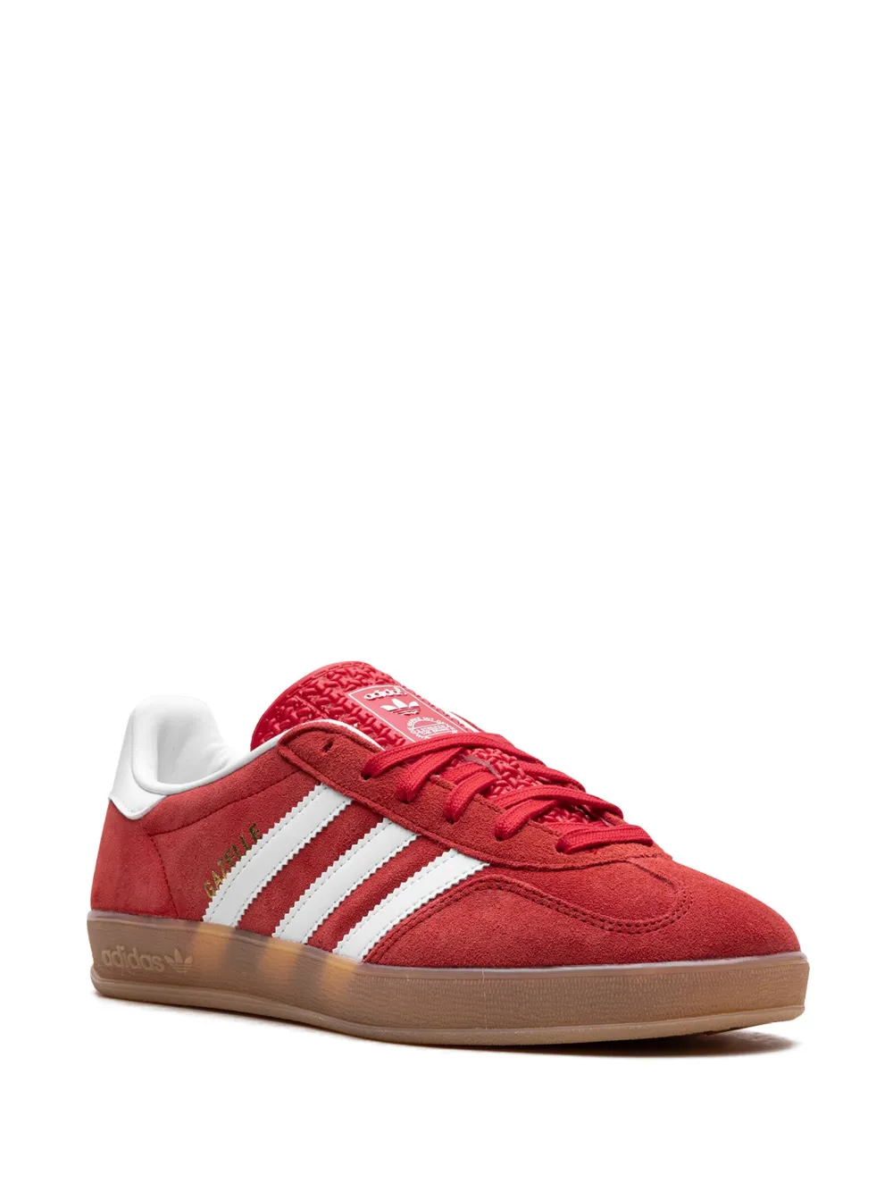 Кроссовки Gazelle Indoor Adidas, красный — фото 2