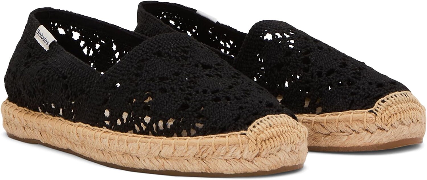

Туфли на плоской подошве Soludos Original Espadrille Espadrille, цвет Noche Black