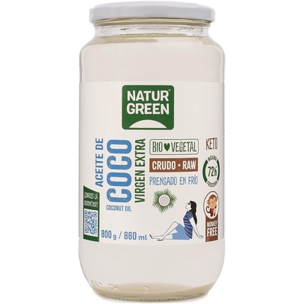 

Органическое кокосовое масло первого отжима NaturGreen 860 мл 800 г
