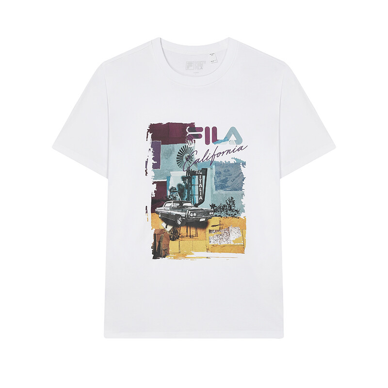 

Футболка мужская белая Fila, белый