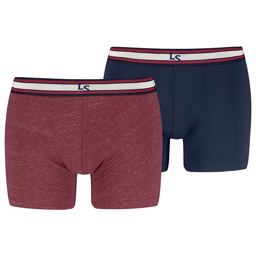 

Боксеры 2 шт Levi's 701235947 Brief boxers 2 units, красный
