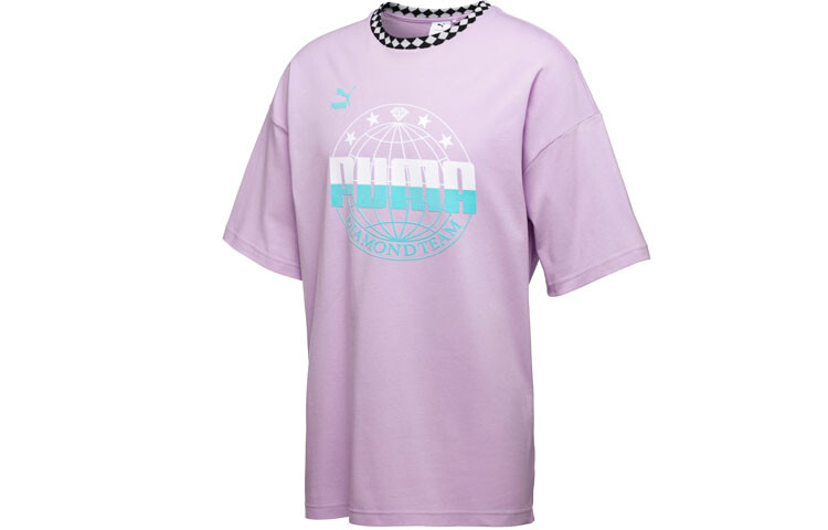 

Diamond Supply Co. X Diamond Supply Co Футболка мужская сиреневая Puma, светло-фиолетовый