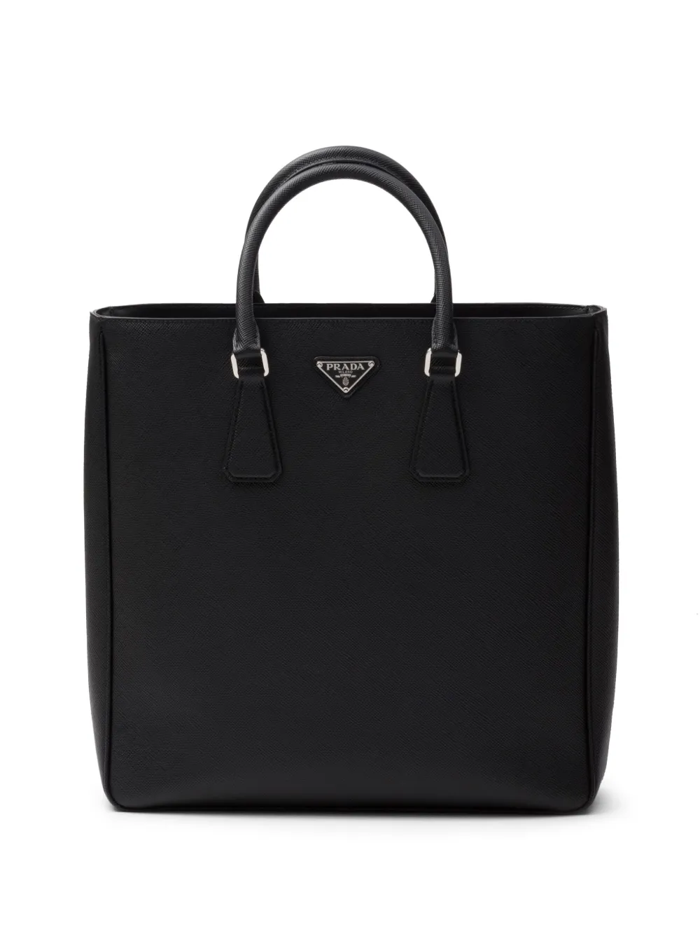 

Сумка-тоут с логотипом Prada, черный