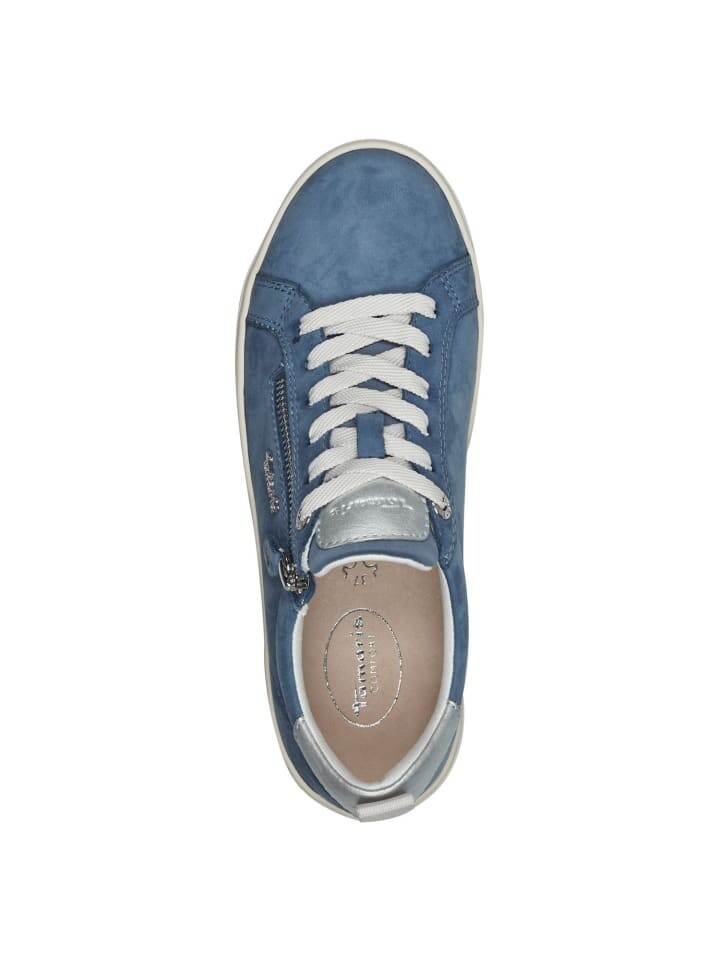 Кроссовки на шнуровке Tamaris COMFORT Sneaker, цвет DENIM NUBUC — фото 2