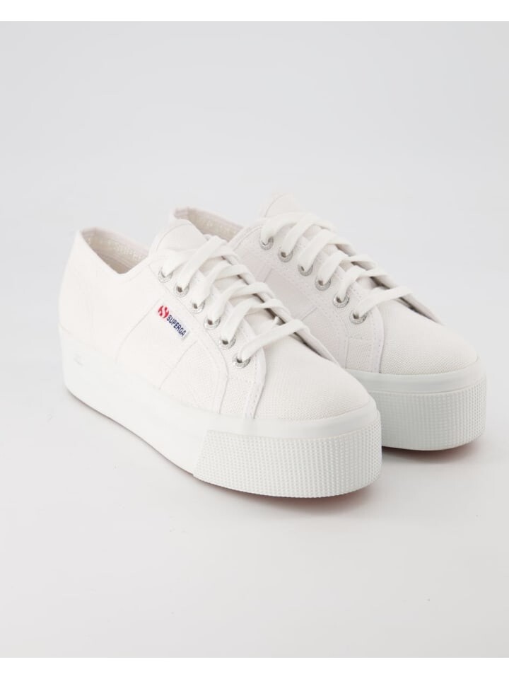 

Кроссовки на шнуровке Superga, белый