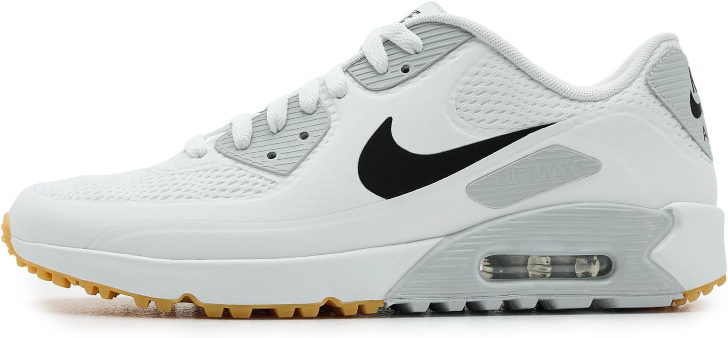 Мужские кроссовки Nike Air Max 90 G, белый/черный — фото 4