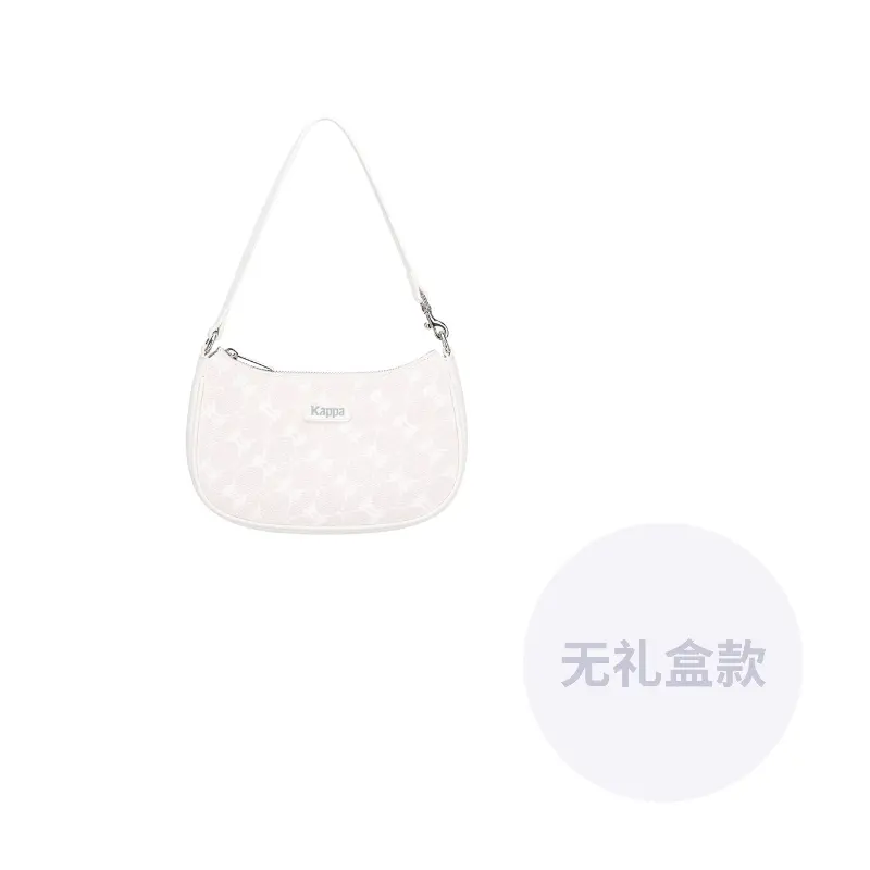 

Kappa Матовый кожаный текстурированный клатч, White Rose Pink All over Print