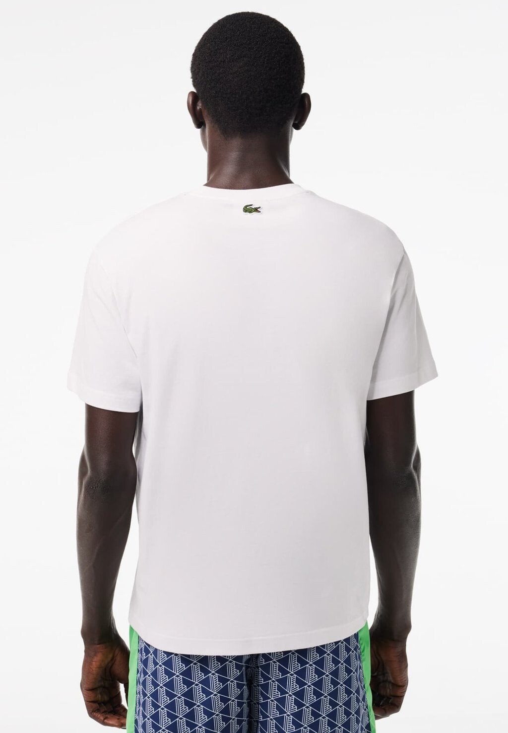 

Футболка с принтом Lacoste, белый