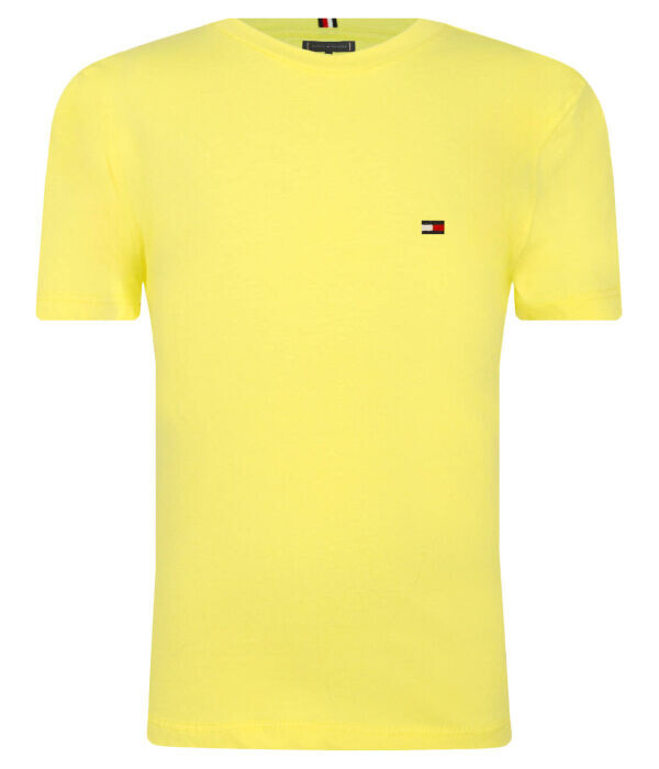 

Футболка детская Tommy Hilfiger Essential базовая, желтый