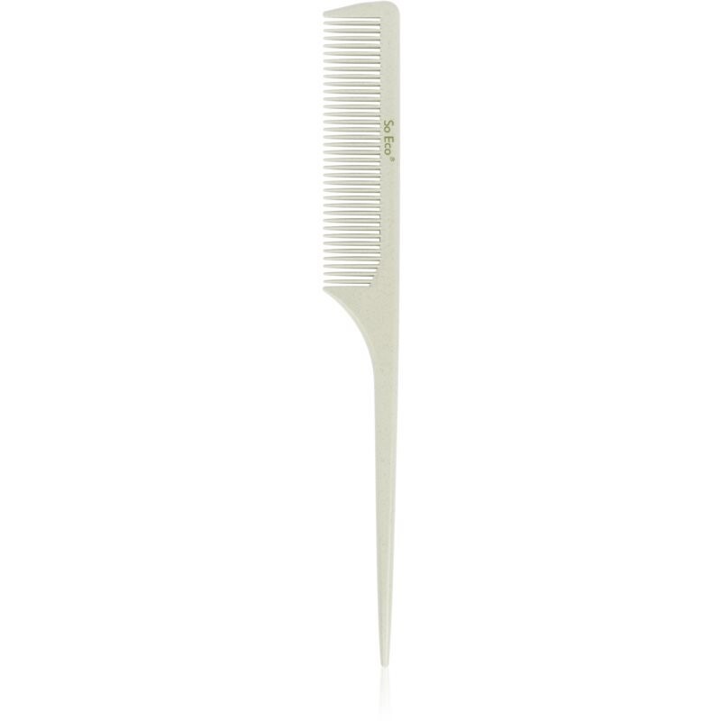 

Компостируемая расческа So Eco Biodegradable Tail Comb для разглаживания волос при сохранении большого объема 1 шт Inna Marka