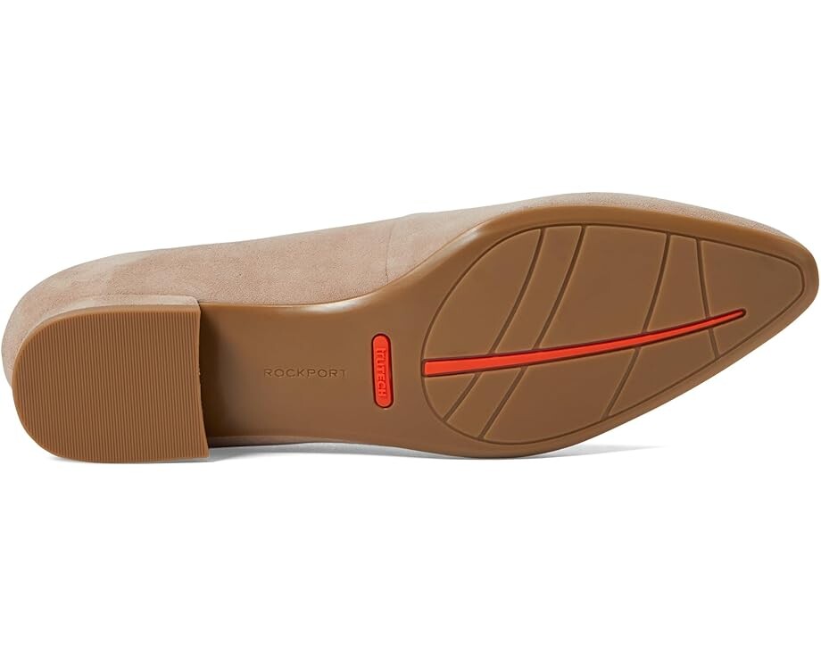 Туфли на плоской подошве Rockport Tessa, цвет Taupe Suede — фото 3