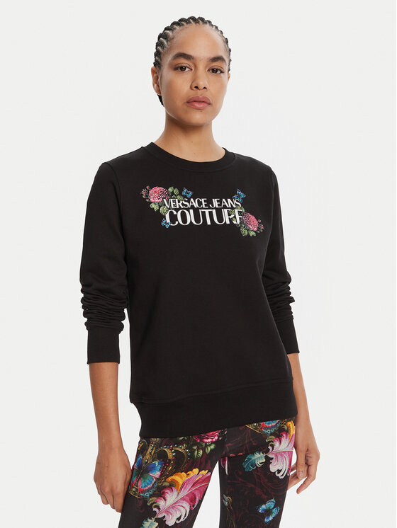 

Свитшот regular fit 79HAIB00 CFB00 Versace Jeans Couture, чёрный