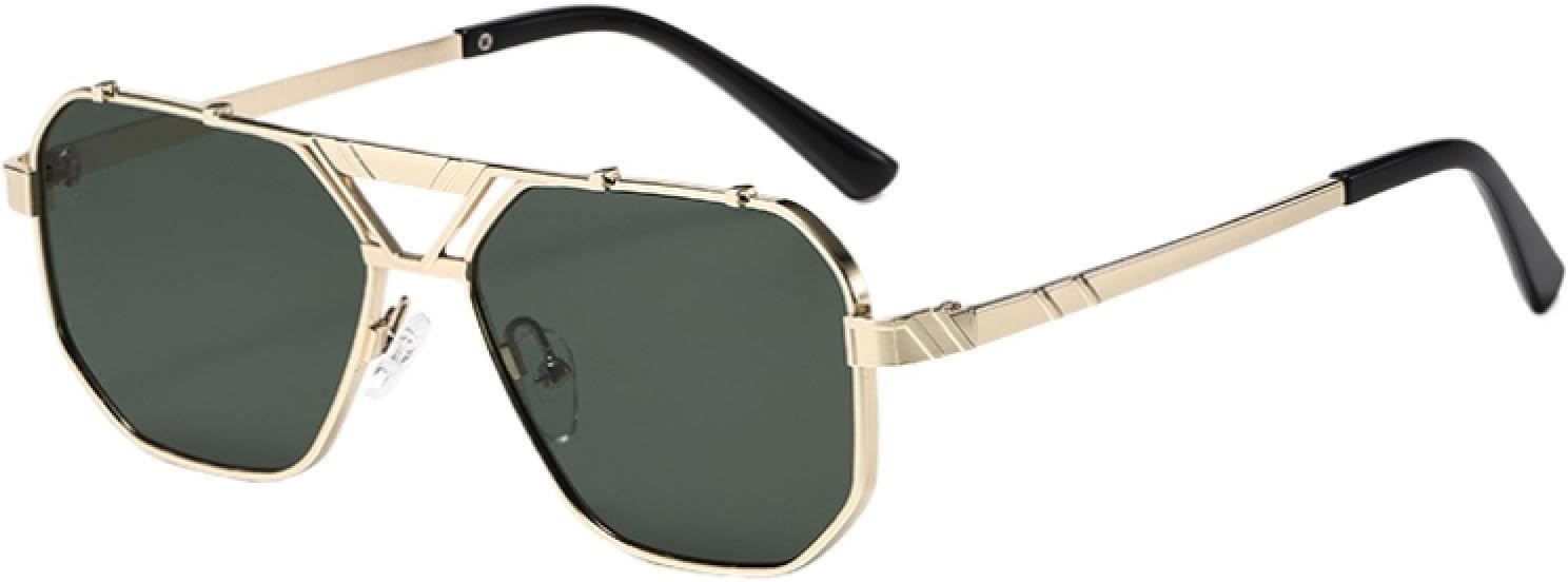 

Солнцезащитные очки с защитой UV400 | Металлические двойные перемычки, градиентные линзы | Для женщин и мужчин, для занятий спортом на открытом воздухе и вождения DSVIGF, 03