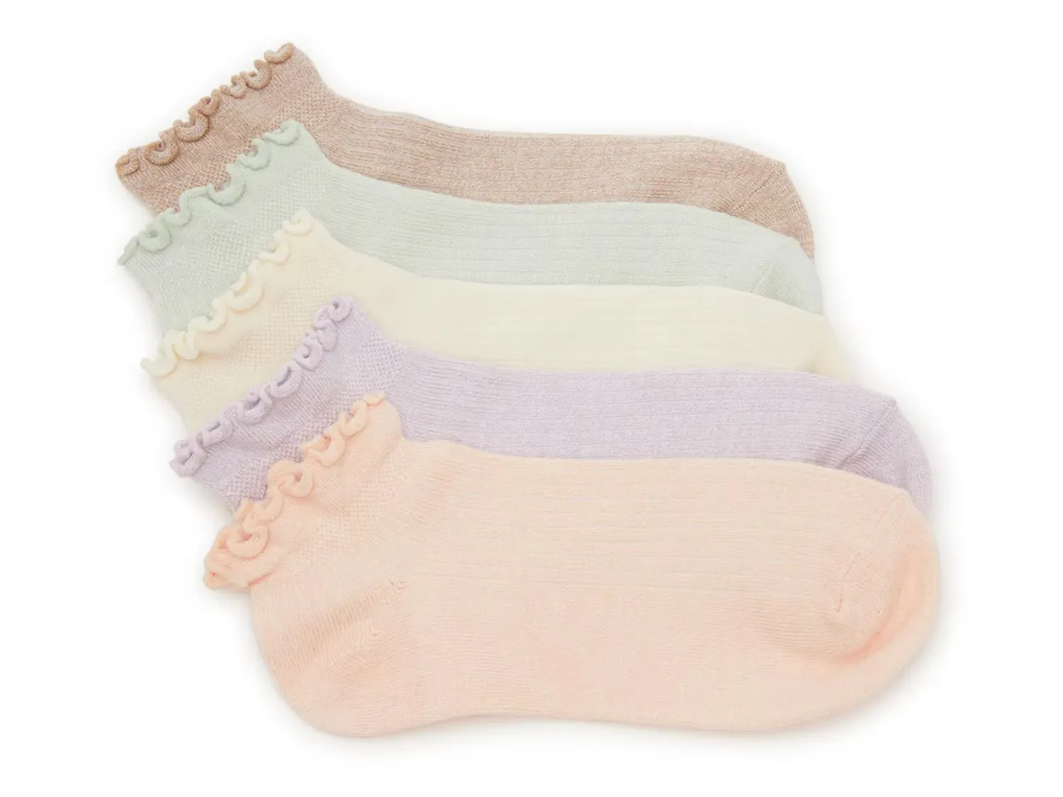 

Женские носки-невидимки (5 пар) Crown Vintage, Multicolor