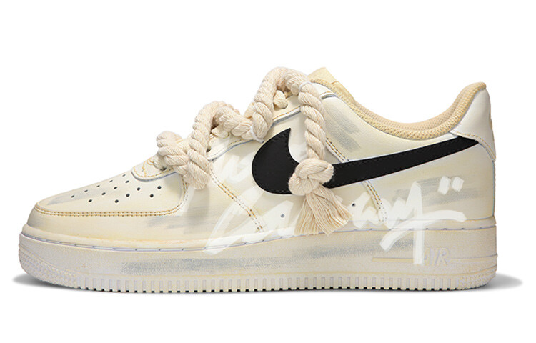 

Кроссовки для скейтбординга Air Force 1 женские, низкие, бежевый Nike