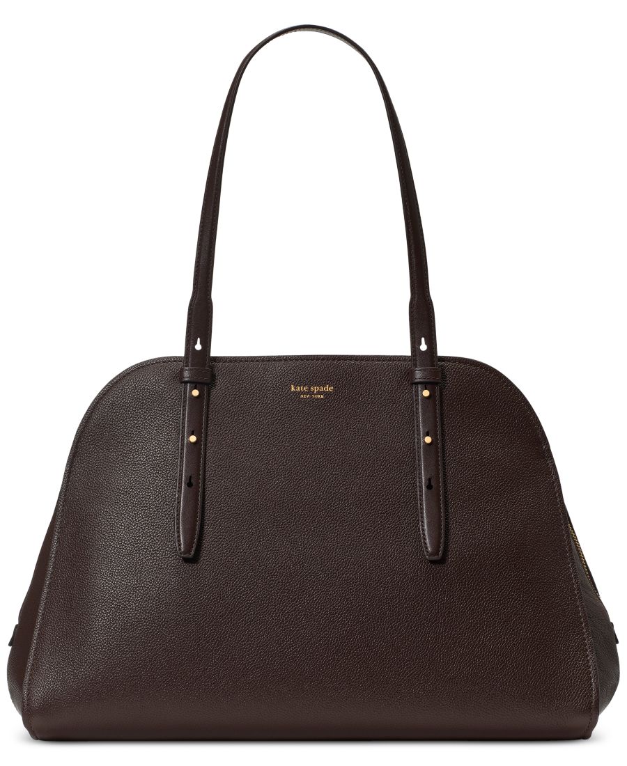 

Большая сумка-органайзер Do It All из зернистой кожи Maise kate spade new york, Hot Fudge