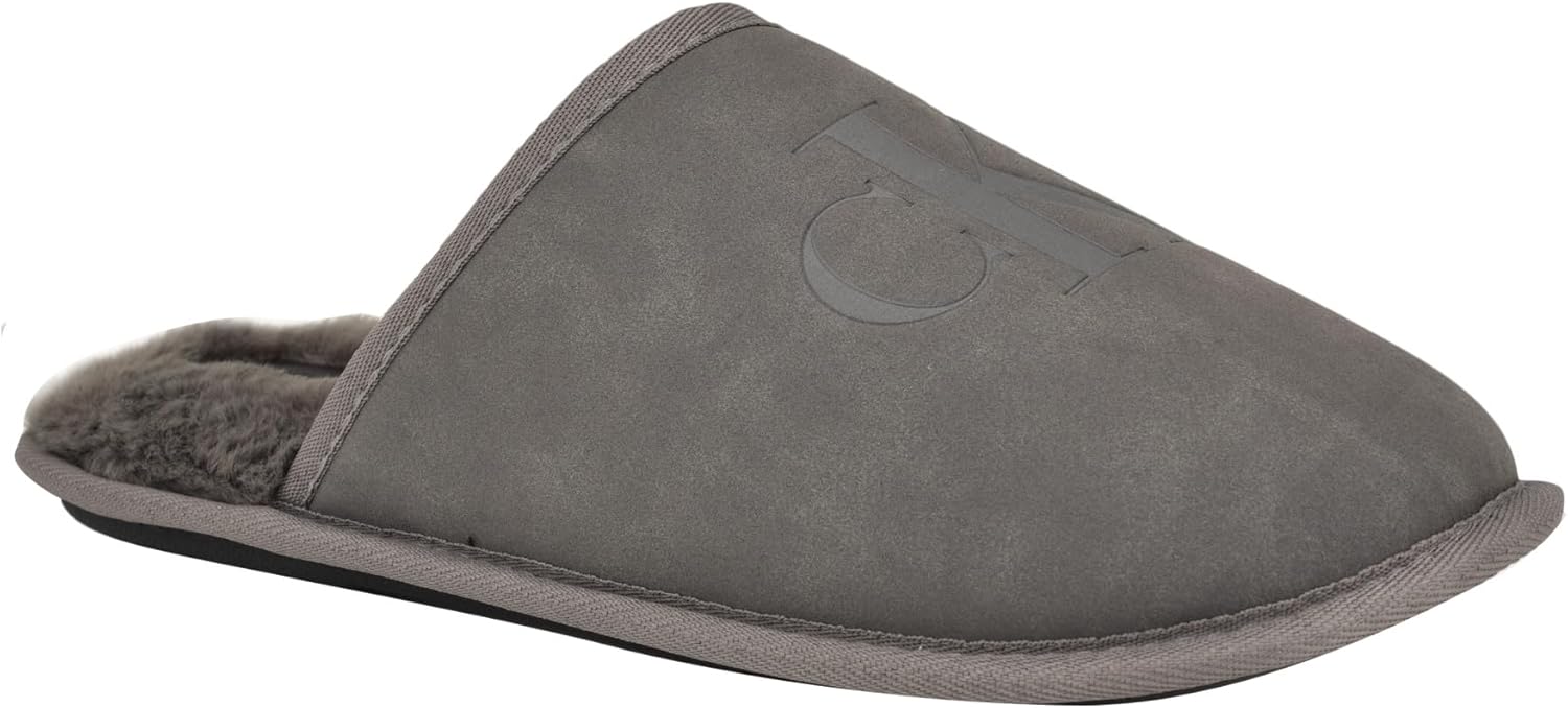 

Мужские тапочки Calvin Klein mens Xavery, темно-серый