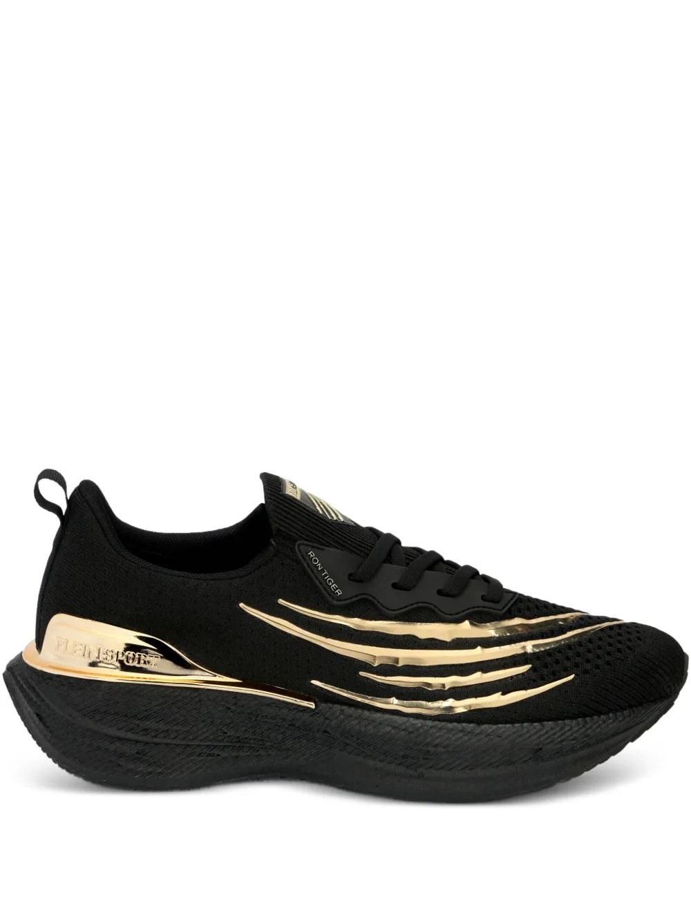 Кроссовки tiger scratch iron tiger Plein Sport, черный