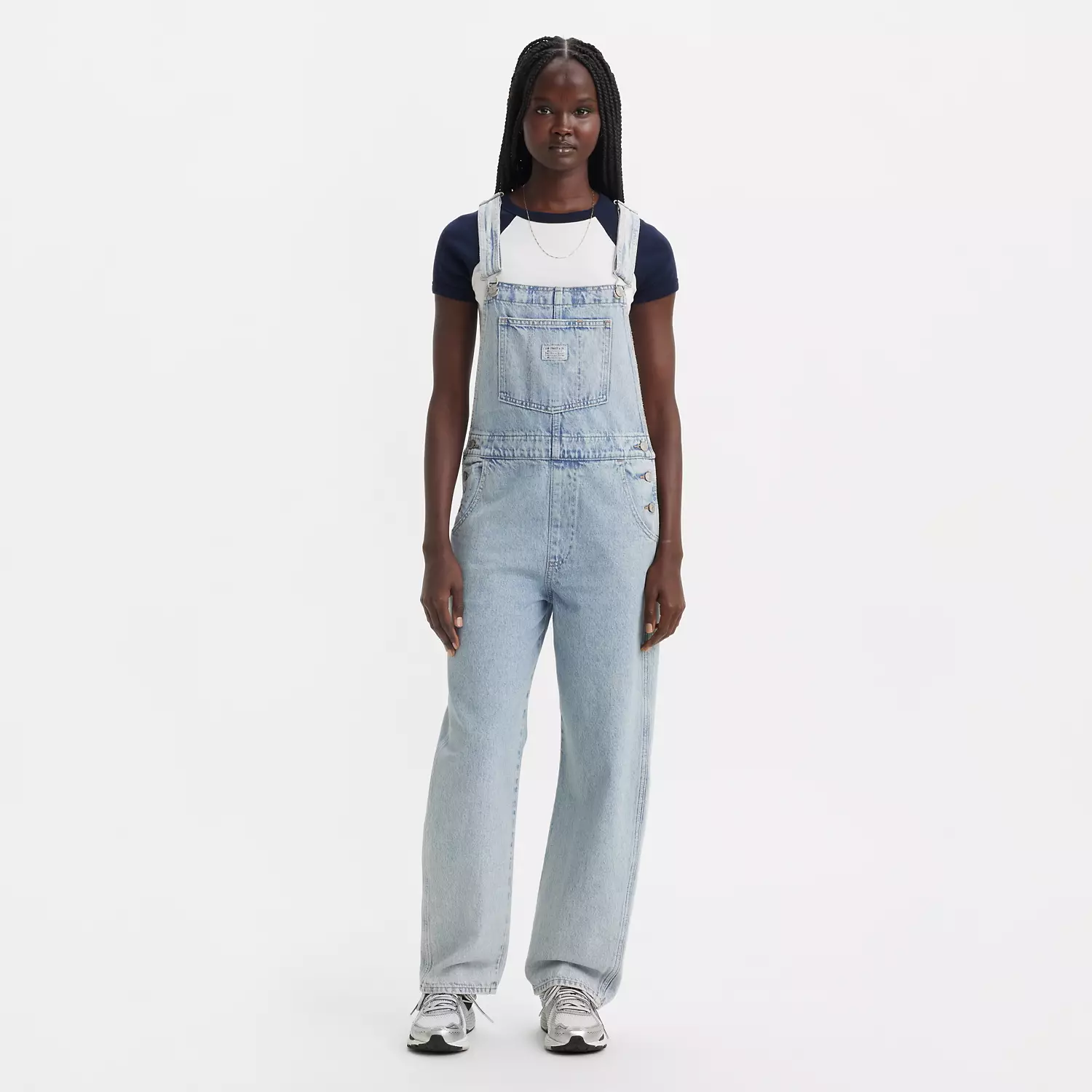 

Винтажный женский комбинезон Levi's, цвет Mesh Intentions - Light Wash