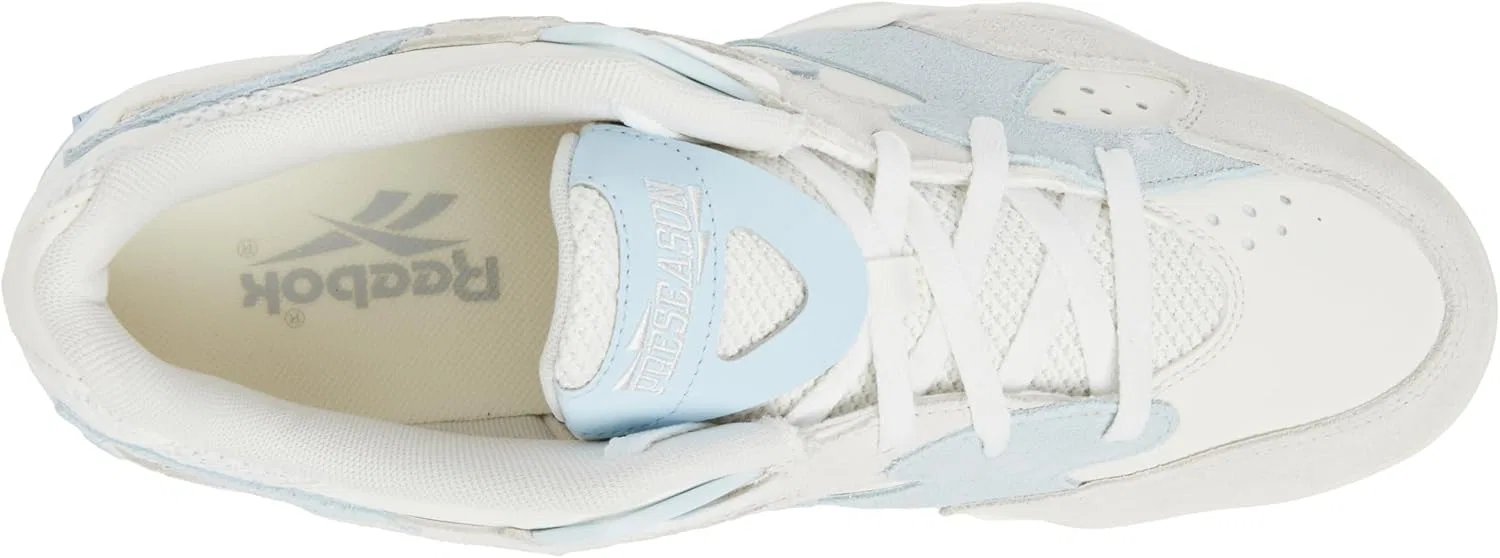 Кроссовки Reebok Unisex Preseason 94 Low, Chalk Barely Grey Glass Blue — фото 3