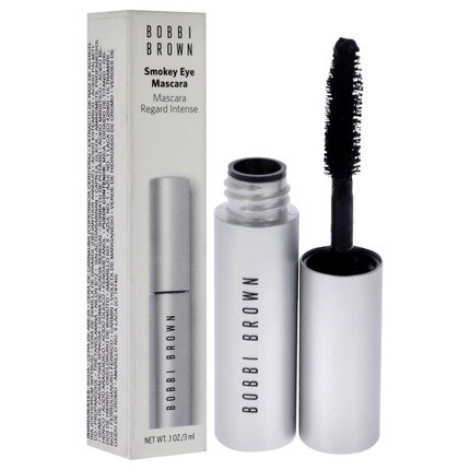 Мини-тушь для ресниц Smokey Eye Black для женщин 0,1 унции Bobbi Brown — фото 3