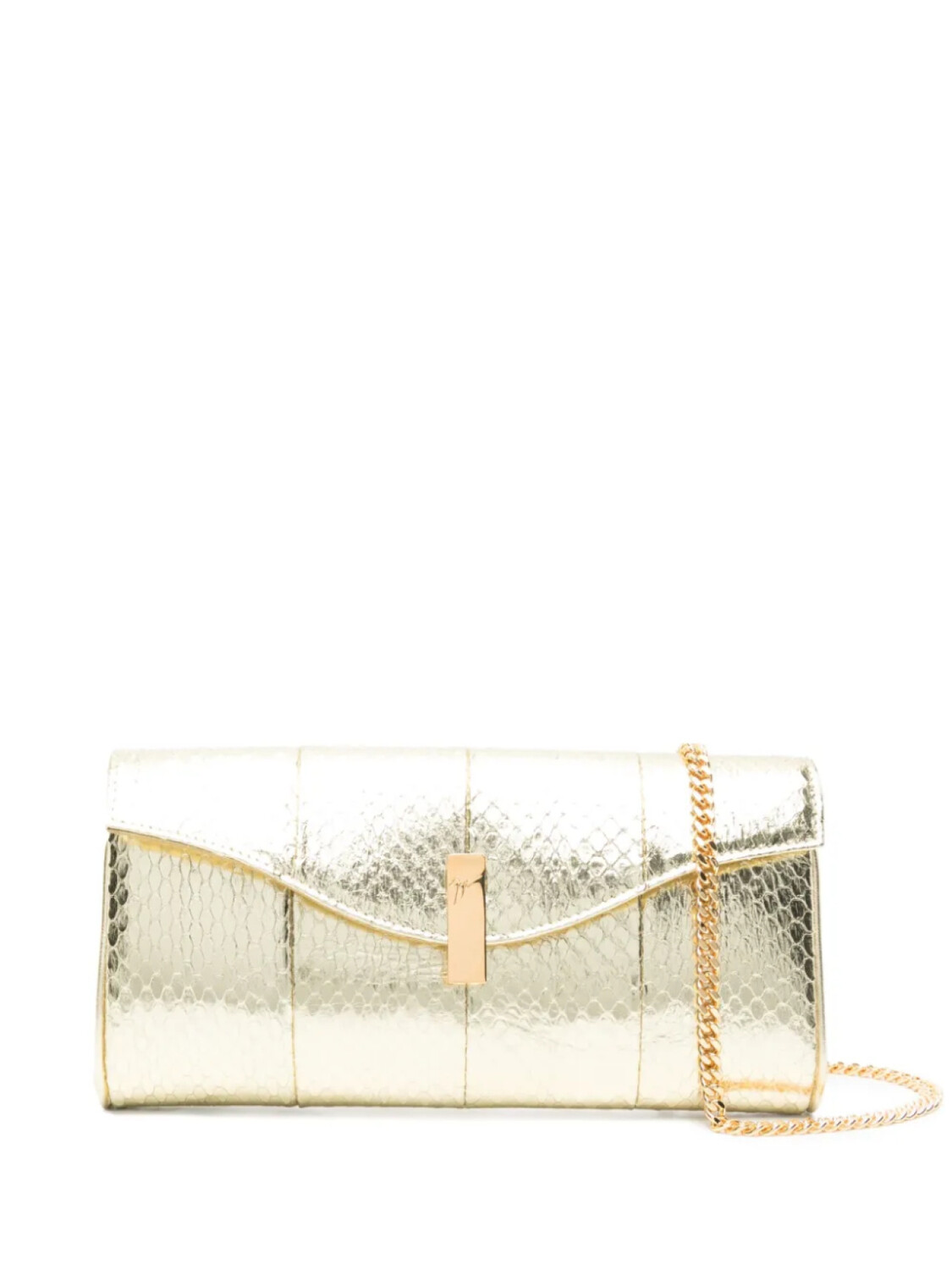 

Клатч Giuseppe Zanotti Flutie, золотой