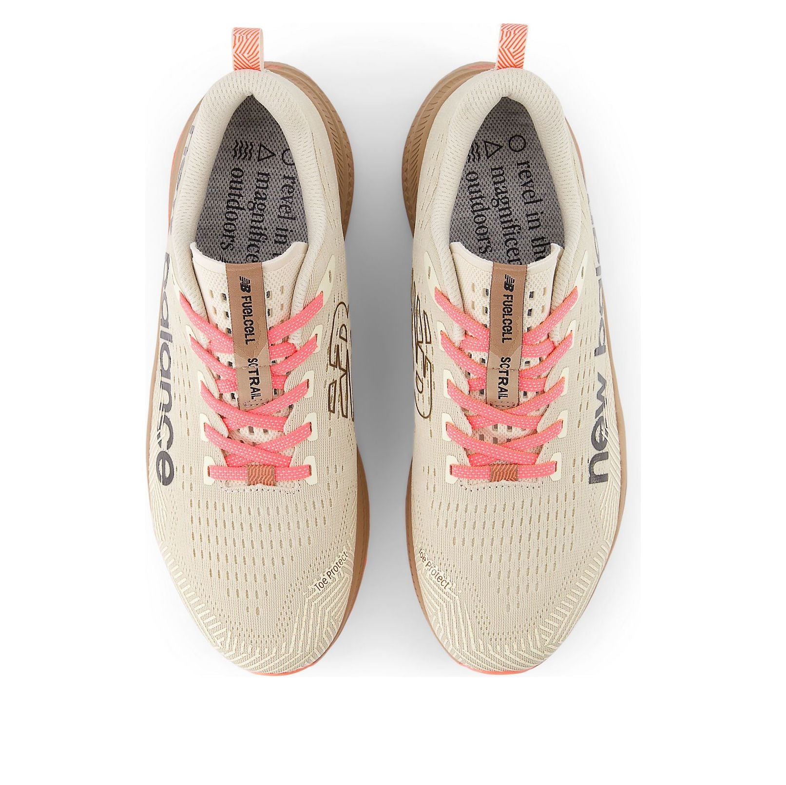 Кроссовки New Balance FuelCell SuperComp Trail 'Bisque Urgent Red Black' — фото 3