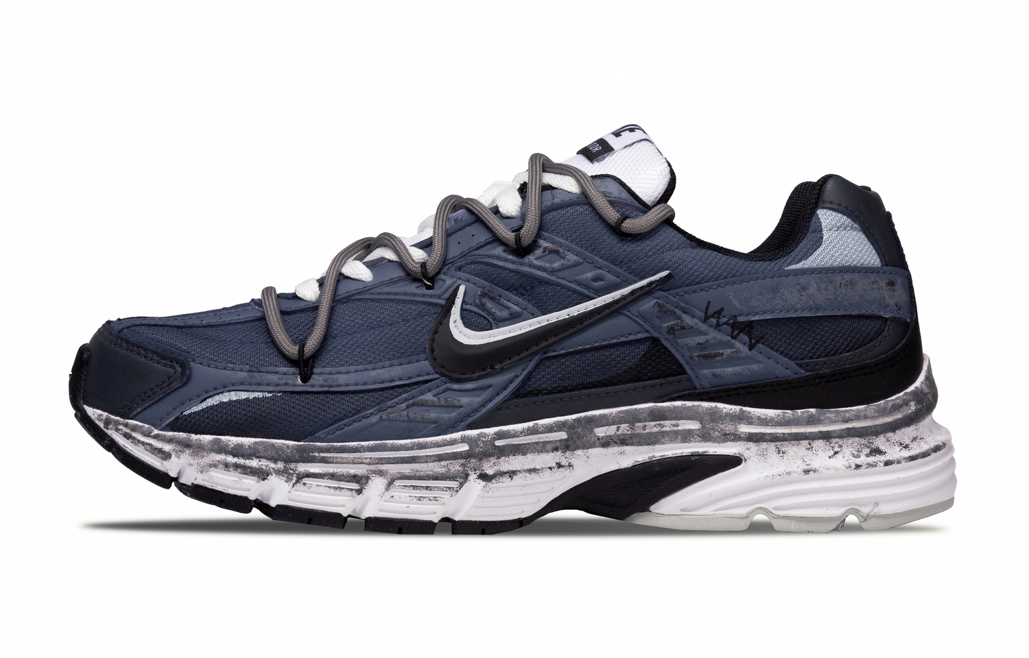 

Nike Кроссовки Initiator Cushioning Low top Casual City Commute Running Shoes Men's Marine Blue
