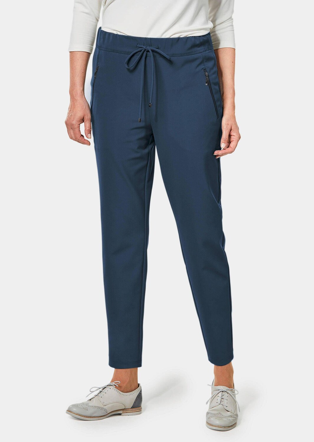 

Брюки GOLDNER Hose, цвет taubenblau