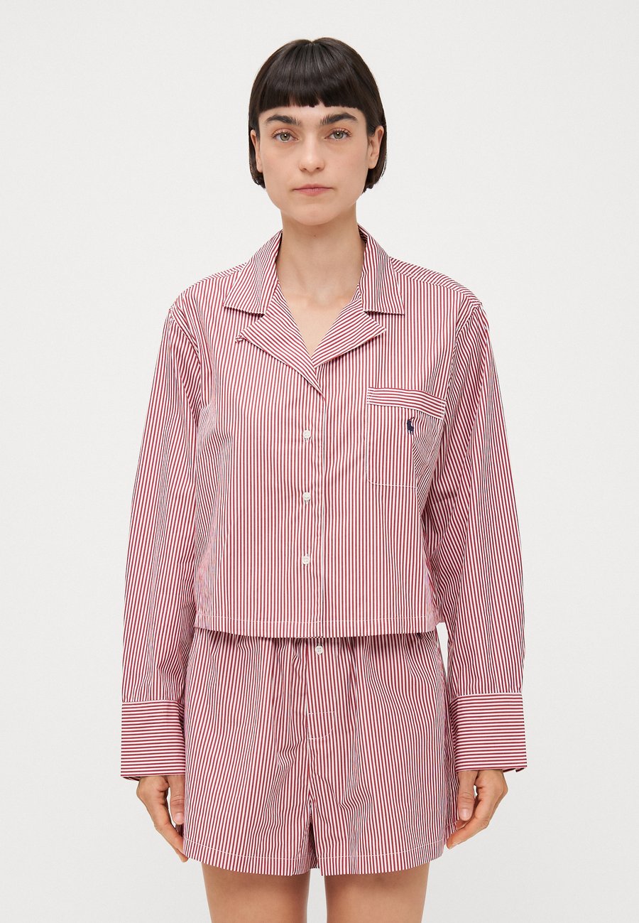 

Пижамный комплект Polo Ralph Lauren CROP & BOXER SET, Classic Red/Red