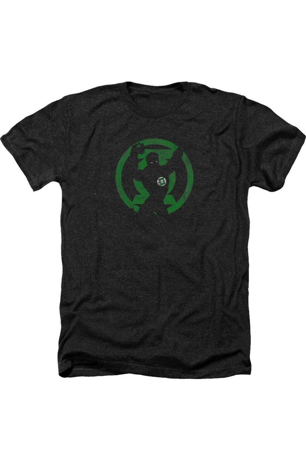 

DC Comics Gl Symbol Knockout Adult Heather Tee / Футболка Gildan, черный