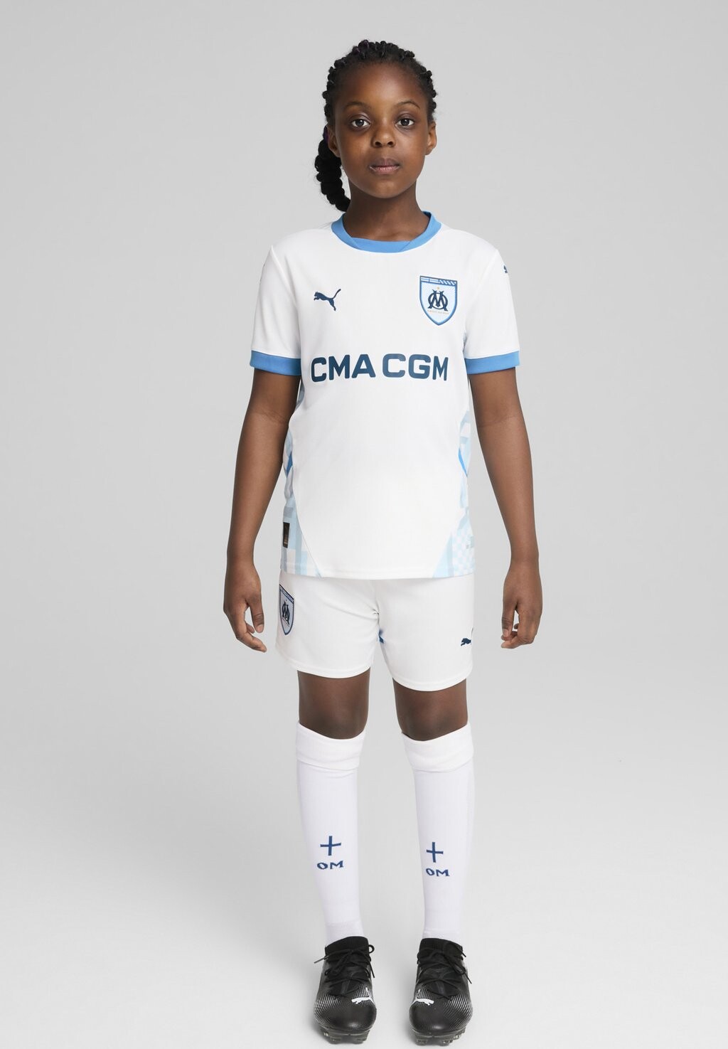

Спортивная футболка OLYMPIC MARSEILLE HOME REPLICA JR UNISEX Puma, белый