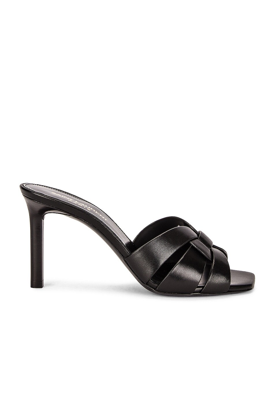 Мюли Tribute Saint Laurent, цвет Noir