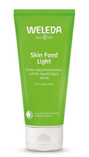 

Легкий крем, мгновенно и сильно увлажняющий кожу, 75 мл Weleda Skin Food