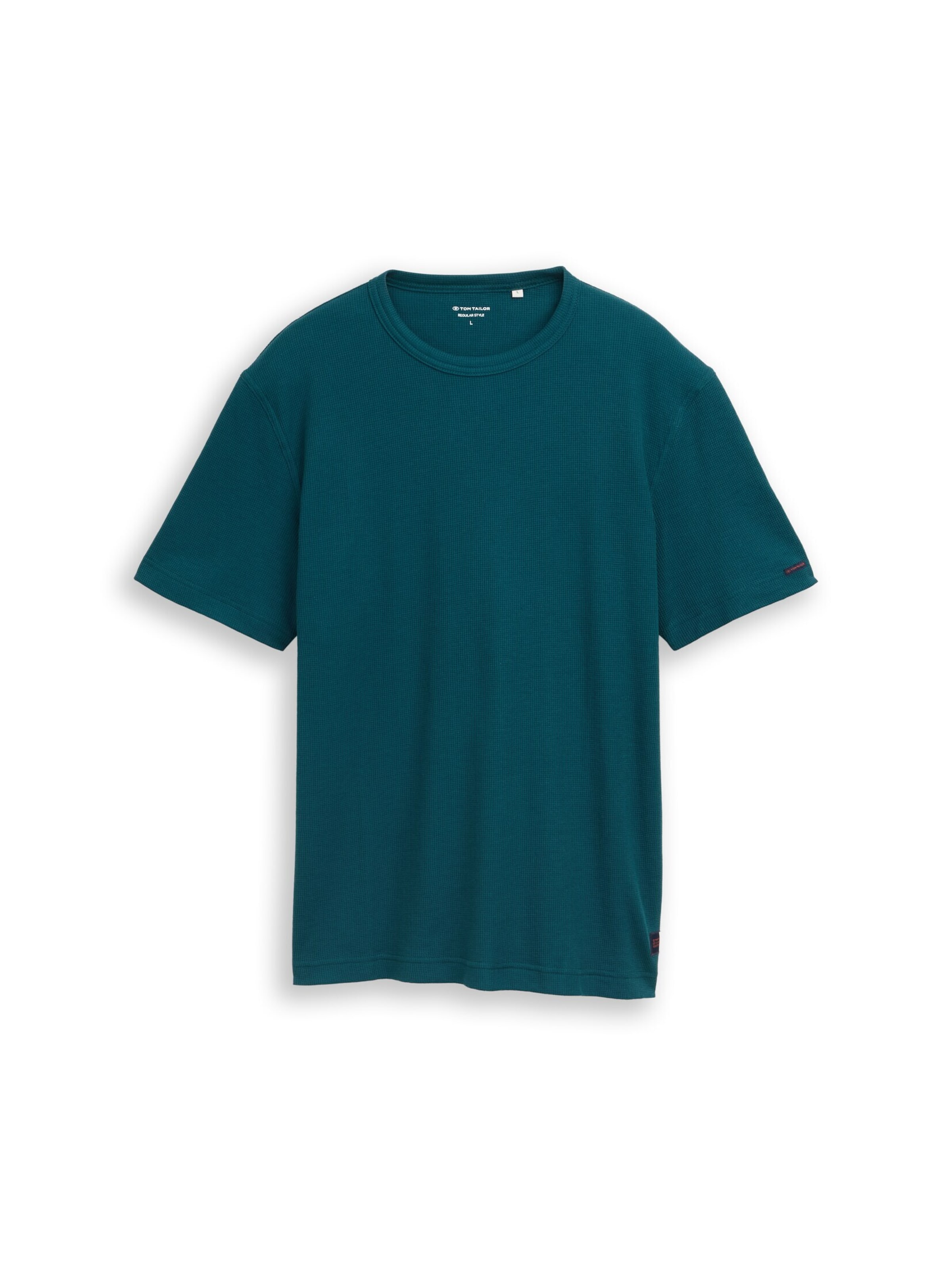 

TOM TAILOR Футболка в темно-зеленом цвете