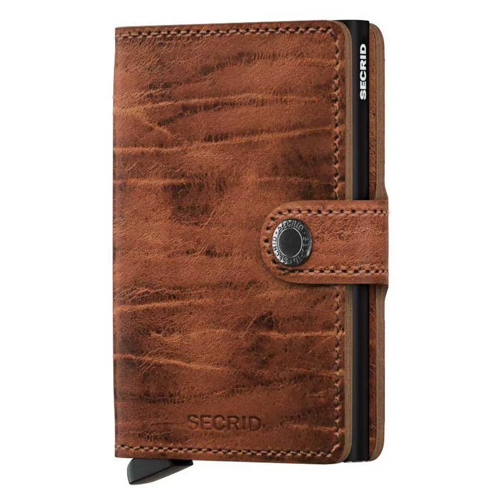 

Кошелек Secrid Miniwallet Dutch Martin leather, коричневый
