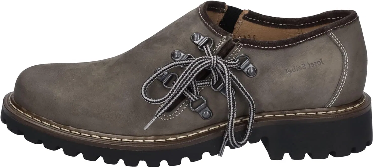 Мужские туфли-дерби на шнуровке Josef Seibel Chance 08, модель Braun Vulcano Combi — фото 2