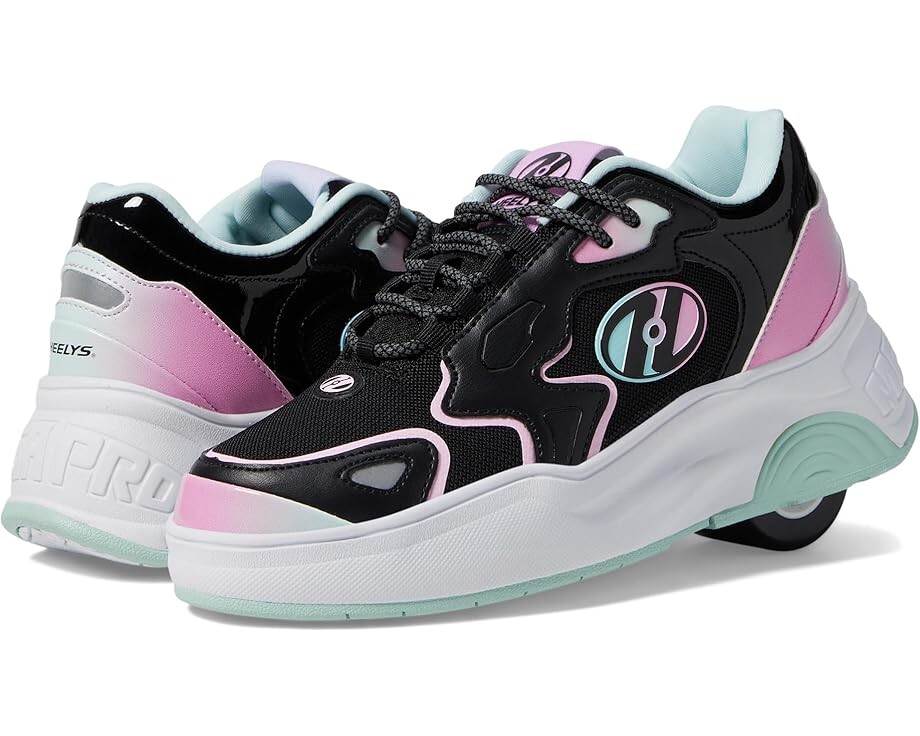 Кроссовки Heelys Mega Pro (Big Kid), цвет Black/Pink