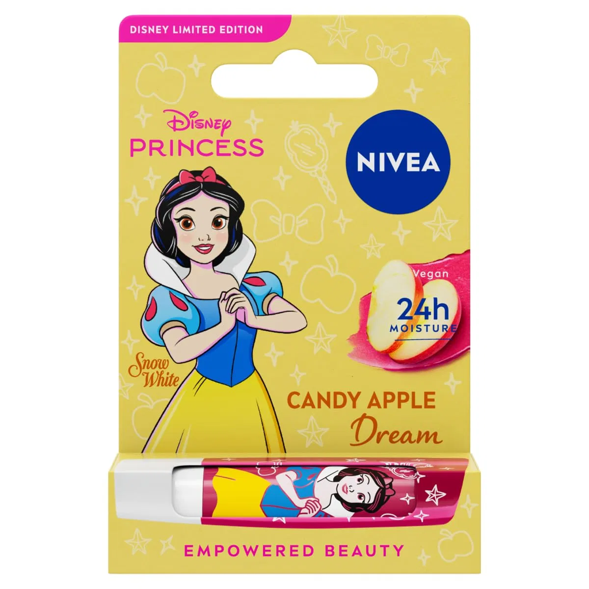 Питательный бальзам для губ «Apple Snow White Disney Edition» от NIVEA, 4.8 г Nivea