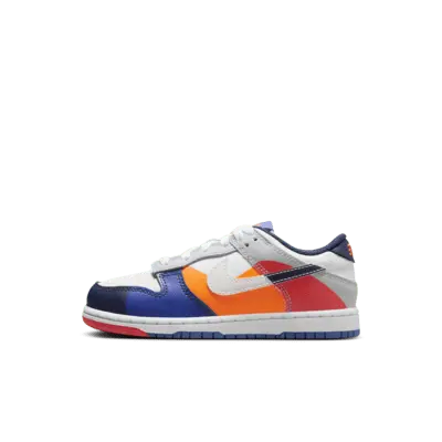 

Кроссовки Nike Dunk Low SE, цвет White/Light Silver/Midnight Navy/White