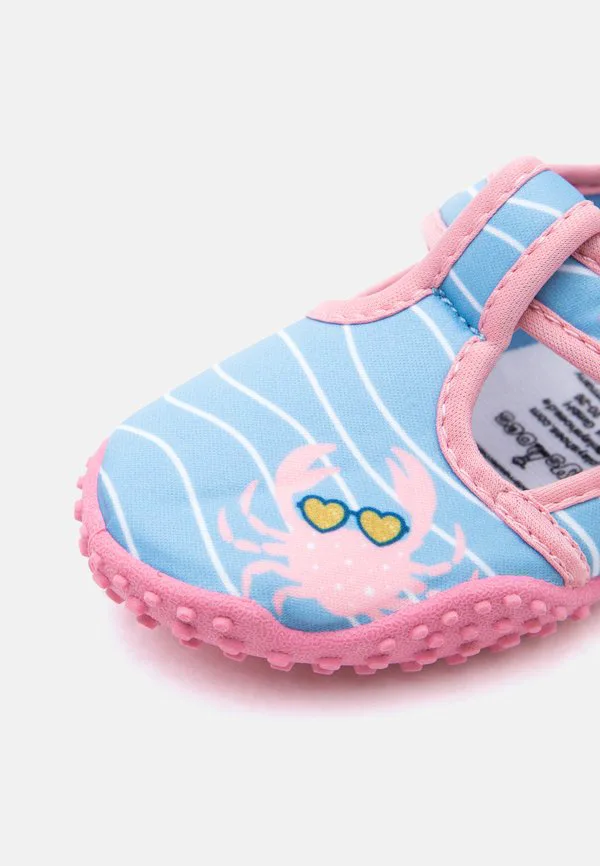 Сандалии aqua schuh krebs Playshoes, Blau/Pink — фото 3