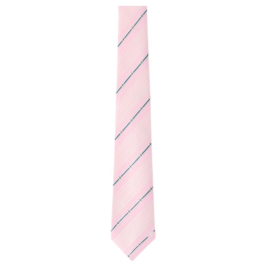 

LOUIS VUITTON Галстук в полоску, Pink