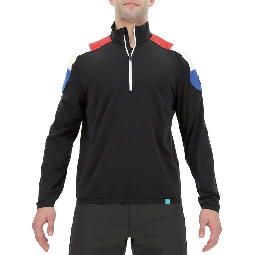 

Толстовка UYN Natyon Tricolor 2ND half zip, черный
