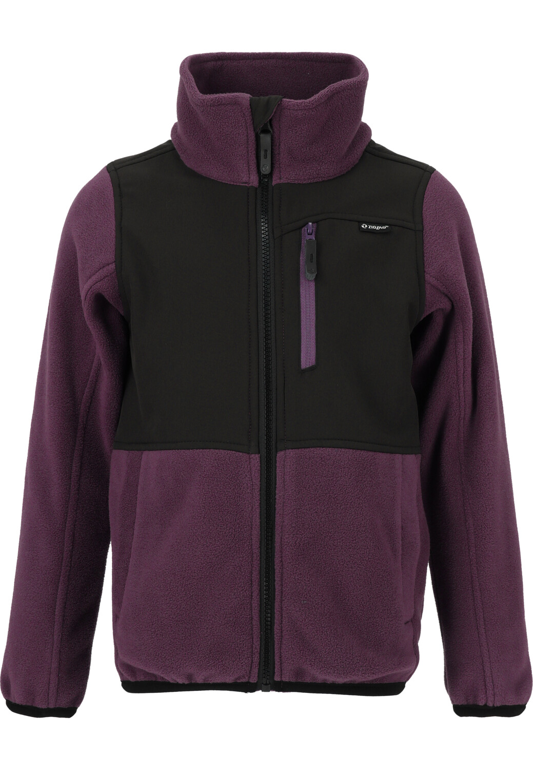 

Флисовая куртка Zigzag Carson, цвет 4149 Purple Pennant