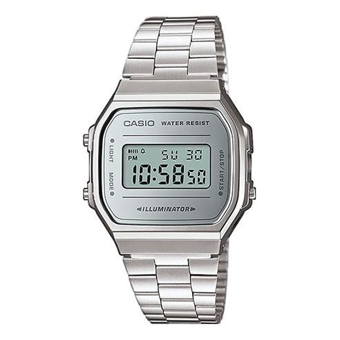 

Часы CASIO Waterproof Mens SilverWhite Digital