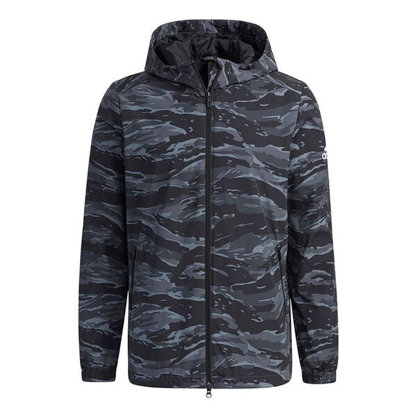 

Куртка adidas Fi Woven Camouflage Jacket Grey, серый
